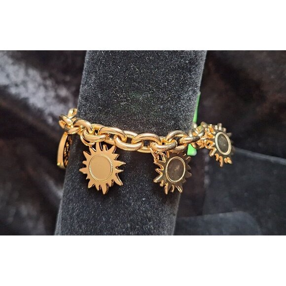 NEW Lilly Pulitzer Gold-tone Sunshine Charm Bracele - Picture 3 of 8